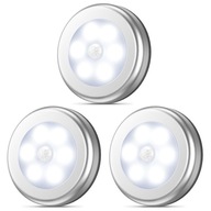 6-LED SVETLO NA BATÉRIU SO SNÍMAČOM POHYBU 6-LED SVETLO NA BATÉRIU SO SNÍMAČOM POHYBU