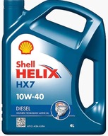 SHELL HELIX HX7 10W40 DIESEL 4L + PRÍV