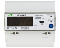 3-fázový čítač 60A 230/400V RS-485 LCD LE-03MP