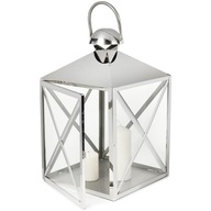 LAMPIÓN LAMPA ZÁHRADNÝ STOJAN NA SVIEČKU STRIEBORNÁ XL LAMPIÓN LAMPA ZÁHRADNÝ STOJAN NA SVIEČKU STRIEBORNÁ XL