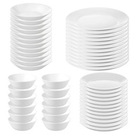 IKEA OFTAST SÚPRAVA TANIER A MISK, BIELY riad, 32 KS. IKEA OFTAST SÚPRAVA TANIER A MISK, BIELY riad, 32 KS.