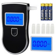 DIGITÁLNY TESTER BREATHALIZÉRU LCD DISPLEJ sada MOUTHIPES + 4x AAA batéria DIGITÁLNY TESTER BREATHALIZÉRU LCD DISPLEJ sada MOUTHIPES + 4x AAA batéria