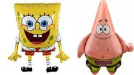 Narodeninové fóliové balóny SpongeBob Patrick, veľké Narodeninové fóliové balóny SpongeBob Patrick, veľké