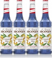 Monin Blue Curacao sirup 700ml x4 Monin Blue Curacao sirup 700ml x4