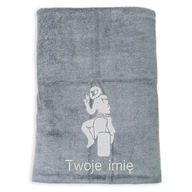 Darček pre motorkára, rýchloschnúci uterák s výšivkou, 70x140 MENO Darček pre motorkára, rýchloschnúci uterák s výšivkou, 70x140 MENO