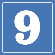 č.32 Číslica 9 - VÝSTRAŽNÁ TABUĽKA č.32 Číslica 9 - VÝSTRAŽNÁ TABUĽKA