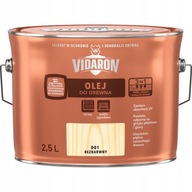 Vidaron Outdoor olej na drevo na terasový nábytok, Bezfarebný 2,5l Vidaron Outdoor olej na drevo na terasový nábytok, Bezfarebný 2,5l