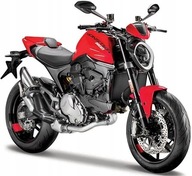 DUCATI Monster 2021 červený model motocykla 1:18 Maisto