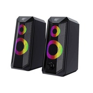 Počítačové reproduktory Havit SK202 2.0 RGB (čierne) Počítačové reproduktory Havit SK202 2.0 RGB (čierne)