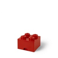 40051730 Kontajner LEGO Zásuvky 4 červená Poznaň