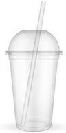 PET SHAKE poháre s vypuklým viečkom 400/550ml 50s PET SHAKE poháre s vypuklým viečkom 400/550ml 50s