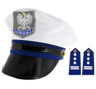 Detská čiapka POLICEMAN POLICAJNÝ karnevalový kostým Detská čiapka POLICEMAN POLICAJNÝ karnevalový kostým