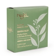 Aleppské mydlo s tónom oudu a jantáru 150 g Najel Aleppské mydlo s tónom oudu a jantáru 150 g Najel