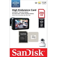 microSD karta SanDisk HIGH ENDURANCE 256 GB