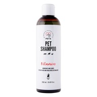 PETS VITAMINOVÝ ŠAMPÓN PRE PSOV A MAČKY VYŽIVUJE, STARÁ A POSILŇUJE 250ml PETS VITAMINOVÝ ŠAMPÓN PRE PSOV A MAČKY VYŽIVUJE, STARÁ A POSILŇUJE 250ml