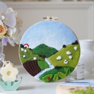 Felcing Picture, Creative Set- Mountain After Felcing Picture, Creative Set- Mountain After
