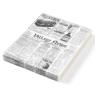 Pergamenový papier na teplé občerstvenie, ga potlač