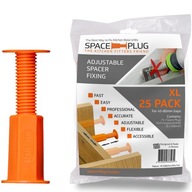 SPACE-PLUG vzdialenosť tela 45-80mm 25ks + vrt