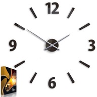 VEĽKÉ MODERNÉ NÁstenné HODINY KLAUS WENGE 75CM VEĽKÉ MODERNÉ NÁstenné HODINY KLAUS WENGE 75CM