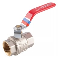 FERRO F-POWER WW HRUBÝ GUĽOVÝ VENTIL S RÚČKOU DN25 1" FERRO F-POWER WW HRUBÝ GUĽOVÝ VENTIL S RÚČKOU DN25 1"