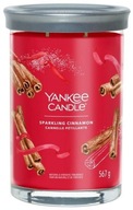 Šumivá sviečka Cinnamon Yankee Signature