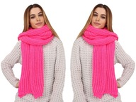 DLHÝ TEPLÝ POLSKÝ ŠÁL FUCHSIA 2249 DLHÝ TEPLÝ POLSKÝ ŠÁL FUCHSIA 2249