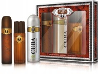 CUBA Originálna sada 3 ks edt. 100 ml + telový sprej 200 ml + a/s 100 ml CUBA Originálna sada 3 ks edt. 100 ml + telový sprej 200 ml + a/s 100 ml