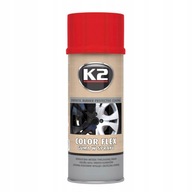 K2 COLOR FLEX RED 400ml tekutá guma v spreji K2 COLOR FLEX RED 400ml tekutá guma v spreji