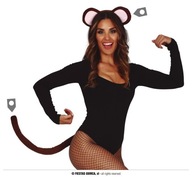 SET MONKEY TAIL+BAND BROWN SET MONKEY TAIL+BAND BROWN