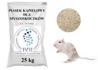 Kúpací piesok pre pieskomily 25kg, certifikát PZH Kúpací piesok pre pieskomily 25kg, certifikát PZH