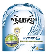 Kazety strihacieho strojčeka Wilkinson Hydro 5, 4 ks Kazety strihacieho strojčeka Wilkinson Hydro 5, 4 ks