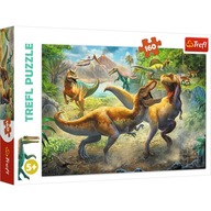 Puzzle 160 dielikov. Boj s tyranosaurami Puzzle 160 dielikov. Boj s tyranosaurami