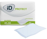 JEDNORÁZOVÉ ABSORPČNÉ podložky 40x60 iD SUPER 30 ks JEDNORÁZOVÉ ABSORPČNÉ podložky 40x60 iD SUPER 30 ks