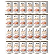BRIT MONO PROTEIN morka so sladkými zemiakmi 24x400g BRIT MONO PROTEIN morka so sladkými zemiakmi 24x400g