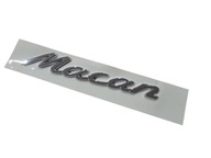 Emblémový nápis pre Porsche Macan farba Silver Emblémový nápis pre Porsche Macan farba Silver