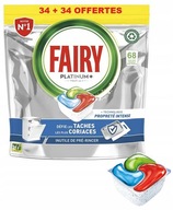 Kapsuly Fairy Platinum+ tablety do umývačky riadu 68