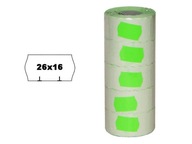 Farebná etiketovacia páska pre etiketovací stroj Meto 26x16, 5 ks