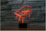 3D KLAVÍR NOČNÁ LAMPA, DIAĽKOVÉ OVLÁDANIE, DARČEK 3D KLAVÍR NOČNÁ LAMPA, DIAĽKOVÉ OVLÁDANIE, DARČEK