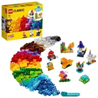 11013 priehľadných kociek LEGO Classic CREATIVE