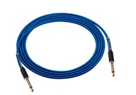 Gitarový kábel Eco Blue Red Jack Mono 6.3 1m