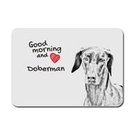 Grafika podložky pod myš Doberman Grafika podložky pod myš Doberman