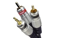 Kábel Vitalco 3,5mm / 2x RCA 10m Kábel Vitalco 3,5mm / 2x RCA 10m