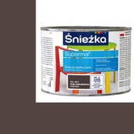 ŚNIEŻKA Akrylový email POLOLESKLÝ 400ml ČOKOLÁDOVÁ HNEDÁ RAL 8017 ŚNIEŻKA Akrylový email POLOLESKLÝ 400ml ČOKOLÁDOVÁ HNEDÁ RAL 8017