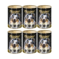 Flipper mokré krmivo pre psov s hydinou 6 x 1240 g Flipper mokré krmivo pre psov s hydinou 6 x 1240 g