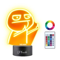3D LED nočné svetlo ako darček na prostredník 3D LED nočné svetlo ako darček na prostredník