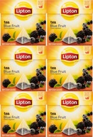 LIPTON čaj Ovocné a bobuľové pyramídy 20t x6 LIPTON čaj Ovocné a bobuľové pyramídy 20t x6
