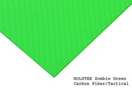 HOLSTEX Carbon Zombie Green - hrúbka 200x300 mm. 2 mm