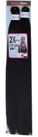 Kanekalon syntetické vlasy 2 chvosty 70 cm čierne Kanekalon syntetické vlasy 2 chvosty 70 cm čierne