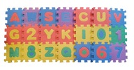 Penové puzzle pre deti A-Z 0-9