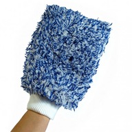 SHOWCARSHINE MIKROVLÁKNO WASH MITT BLUE Fluffy - RUČNÉ SHOWCARSHINE MIKROVLÁKNO WASH MITT BLUE Fluffy - RUČNÉ